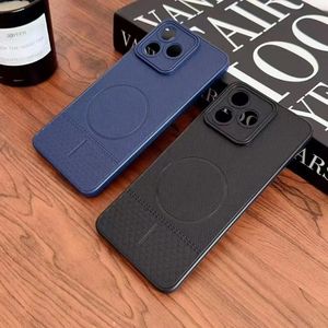 Tecno Spark 40 soft silicone black cover/Case with MagSafe Black 