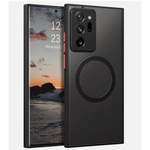 Samsung Galaxy Note 20 Ultra Magsafe Cover With Electroplated Edges , Unique And Stylish Military Shockproof Phone Case Protective Cover