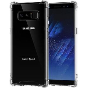 Samsung Galaxy Note 8 Crystal Clear Case – Anti-Yellow, Slim Fit, Shockproof Transparent Protective Cover