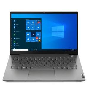 Lenovo Refurbished EX-UK ThinkBook 14 G2 ITL 14" Business Laptop, Intel Core i5-1135G7, 8GB RAM, 256GB NVMe SSD, Windows 11, FHD Anti-Glare, Wi-Fi 6, Thunderbolt 4 - Mineral Grey