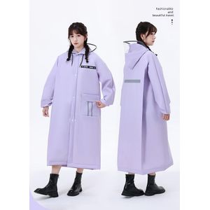 High Quality Adult Raincoat with Wide Brim Hat – Size 2XL (170–180cm)