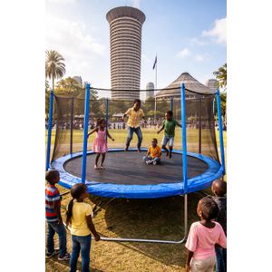 Kids Stable Safety Bounce Trampoline