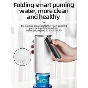 Foldable Long Spout Automatic Water Dispenser – Rechargeable Electric Water Pump