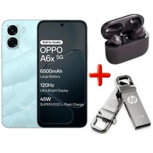 Oppo A6X, 6.75'', 128GB ROM Storage + 4GB RAM, 6500mAh, 50MP (Dual SIM) + Free Gifts