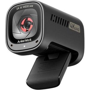 C310 4K Webcam for PC, 12 Megapixel, AI Auto Focus, AI Framing, AI Noise Canceling Mic, Built-In Privacy Cover, Adjustable FOV, 1080p@60FPS HDR, USB Webcam for Video Calls and Livestreams