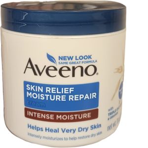 Aveeno Ski Relief INTENSE MOISTURE Repair VERY DRY SKIN Healing Cream cf