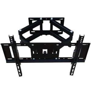 All Tvs Up to 80" Inches Strong Double Arm TV Bracket Both Tilt and Swivel Full Motion Elegant Design Tv Mount/ Tv Stands Suitable for 32" to 80" TV Set 