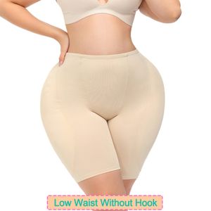 Womens Padded Shapewear Hip Enhancer Shorts High Waist Body Shaper