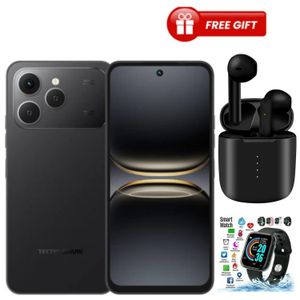 Tecno SPARK 50 4G 256GB ROM+ Upto 16GB RAM 6.78" SCREEN ,7000mAh Battery 50MP CAMERA ANDROID 16 + SMART WATCH,EARPODS