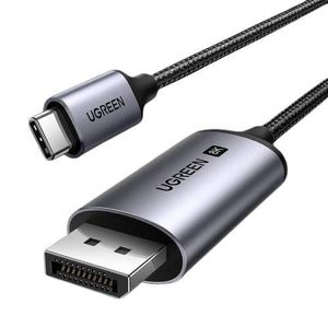 Ugreen CM556 Cable with USB-C To DisplayPort 8K Connectors, 1M Long (UG- 25157)
