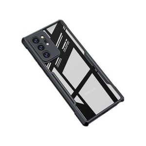 Xundd Amour Case for Samsung Galaxy Note 10 Plus Drop Protection Clear Hard Acrylic Case Soft TPU Bumper(Guard from Scratch/Drop/Fingerprint) Slim Cover