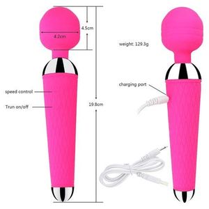 Vibrator Rechargeable Dildo Women Sex Toy G-Spot Dildo Vibrator