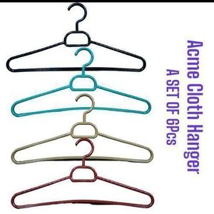 ACME 12 pcs Plastic cloths hungers