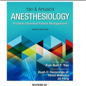Jumia Books Yao & Artusio's Anesthesiology: Problem-Oriented Patient Management