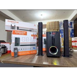 Globalstar New model 2.1ch Sub Woofer System BT/USB/FM Tall Boy