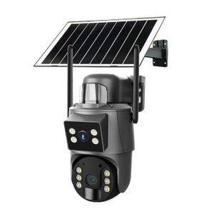 Solar Light Intelligence Dual Lens WIFI CCTV Monitor Wireless Solar Camera