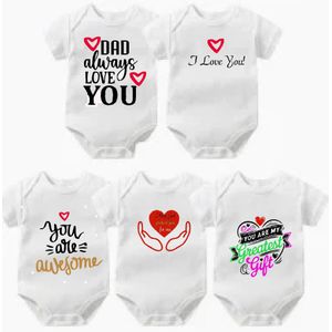 Baby Rompers Set – Heartfelt Messages Edition (Pack of 5)