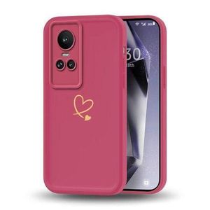 Oppo Case for  Reno 10 5G Couple's Heart Thin Silicone Cover