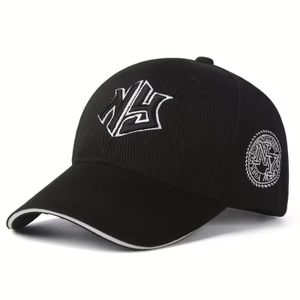 1pc Men's and Women's Baseball Cap with Embroidered Letters, Suitable for Outdoor Fishing, Travel, And Shopping, Featuring a Function