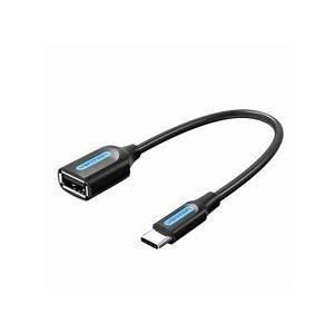 General Cable USB C Male to USB 2.0 A Female OTG cable 0.15M Black PVC Type-CCSBB