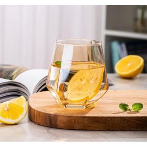 6 pcs gold heragonal