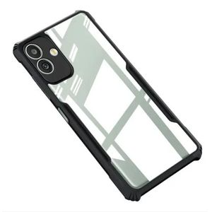 Samsung Galaxy M04 Xundo Shockproof Premium Hard PC, TPU Bumper Protective Camera Protection, Ultra Slim Acrylic Clear Phone Case Cover