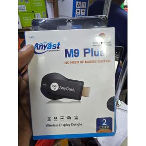 AnyCast M9 Plus Wireless HDMI Stick – Smart TV Projector Monitor Screen Mirroring Movies YouTube Netflix Gaming Full HD 1080P Android iOS Windows Mac