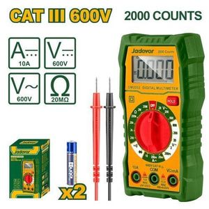 Ingco Digital Multimeter 600V 2000 Counts TRUE RMS Heavy Duty AC/DC Tester Voltmeter BEST Quality Accurate Electrical Testing