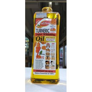 VEET GOLD Tumeric Super Whitening Body Oil – Brightens, Moisturizes & Evens Skin Tone-1000ml