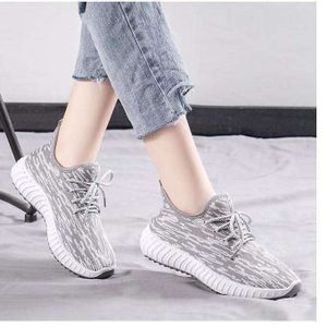 Women Shoes Sneakers Breathable Sports Shoes Ladies Shoes-Grey