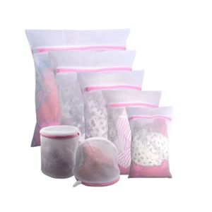 6-in-1 Reusable Mesh Laundry Pouch Set – Travel & Washing Machine Laundry Bags