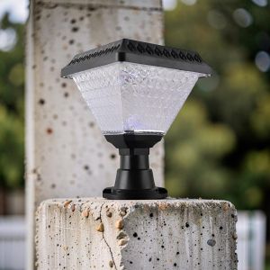 Smart Light Sensor Automatic Night Activation LED Solar Garden Main Gate Lamp Waterproof Outdoor Light
