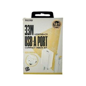 Tecno Spark 10 Pro/SPark 30c/phantom 5/camon 30/camon 40/spark 20 - 33W Fast Charger-White