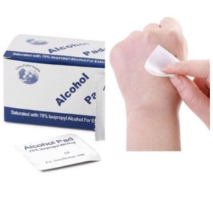 100pcs Disposable Alcohol Swabs Disinfection Wipes