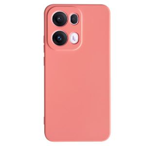 Original Silicone Cover Case for Oppo Reno 13 – Flexible Shockproof Slim Back Cover - Pink