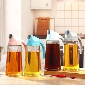 Glass Jar Oil/Vinegar Dispenser Bottle