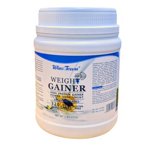 Wins Town Weight Gainer Protein Powder 450g – Super Effective Weight Gain Supplement for Muscle Mass & Strength