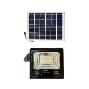 Solar Light 300W Watts LED Dusk To Dawn Solar Power FLOODLIGHT High Quality 2 in 1 Solar Light with Ultra Bright Illumination with Solar Panel 