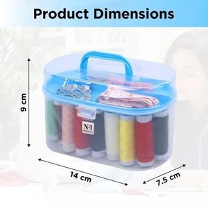 12 Colors Thread Home Sewing Kit Sewing s and Sewing Thread Set Travel Sewing Tool Kits
