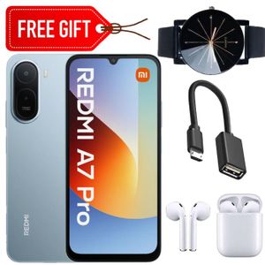 XIAOMI REDMI A7 PRO 64GB+ 4GB RAM 50mp 6.9" 6000mAh,dual sim on screen fingerprint comes with a two years warranty+Free Gifts