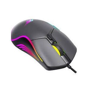 Havit MS1029 RGB Wired Gaming Mouse - 7200 DPI, Rechargeable, 6 Buttons, Black