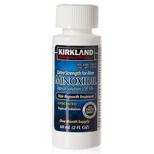 KIRKLAND Signature 5% Minoxidil Hair Regrowth for Men - 1 Month Supply