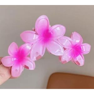 3 In 1 Acrylic Flower Hairclip