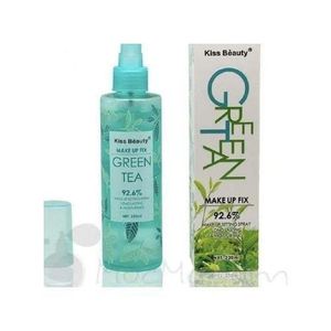 Kiss Beauty Green Tea Make Up Fix Setting Spray-220ml,.