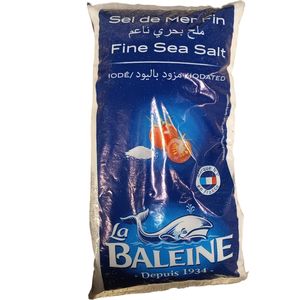 La Baleine FINE SEA SALT Free-Flowing GARNISH COOKING BAKING FRYING cf
