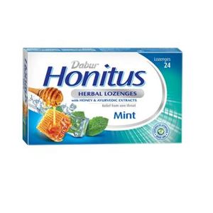 Dabur Herbal Honitus Lozenges – Mint 240g