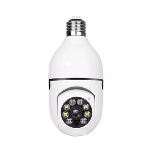 CALUS 360° PTZ Wi-Fi Smart Bulb Camera V380 Pro E27 Night Vision Security Baby Pet Monitor