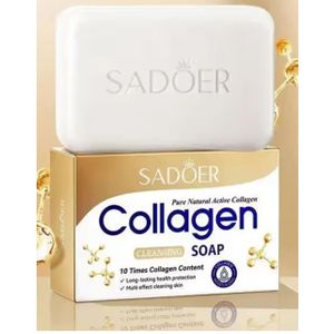 SADOER Collagen Soap 10x Times Collagen Content 100g 