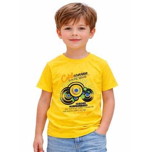 Boys Printed Cotton T-Shirt - Soft & Comfortable