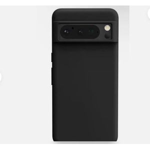 Soft Silicone Back Cover for Google Pixel 6 Pro – Black